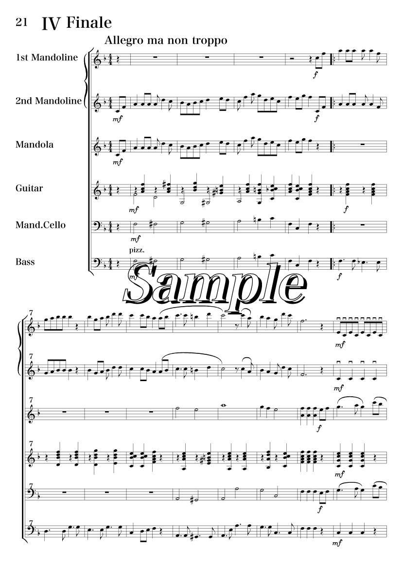 Sample Score